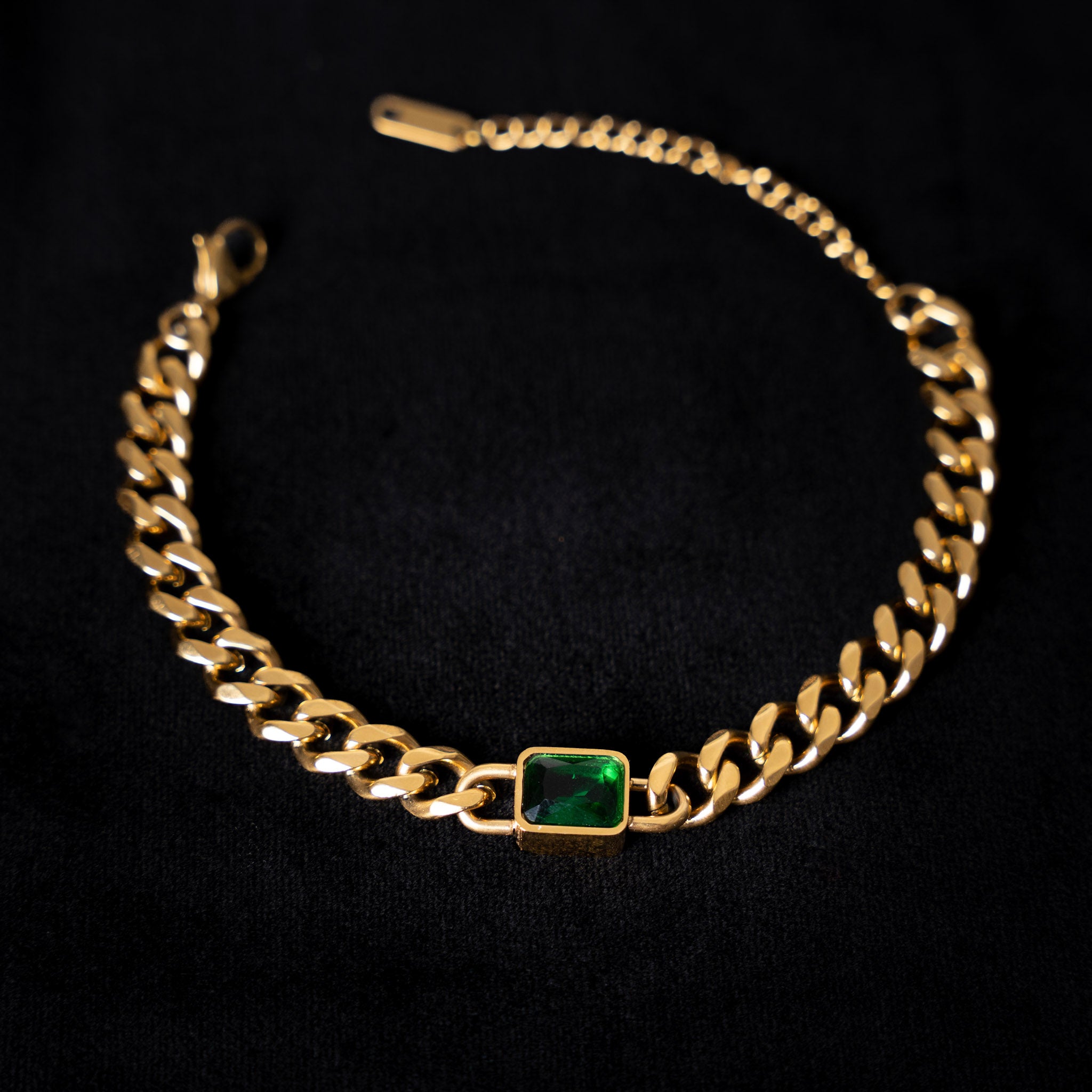 Cuban Esmeralda Bracelet